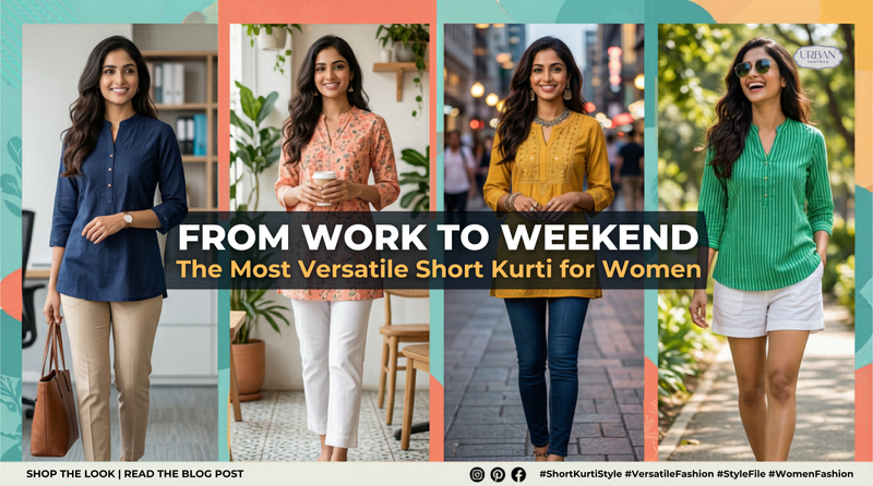 From Work to Weekend: The Most Versatile Short Kurti for Women
