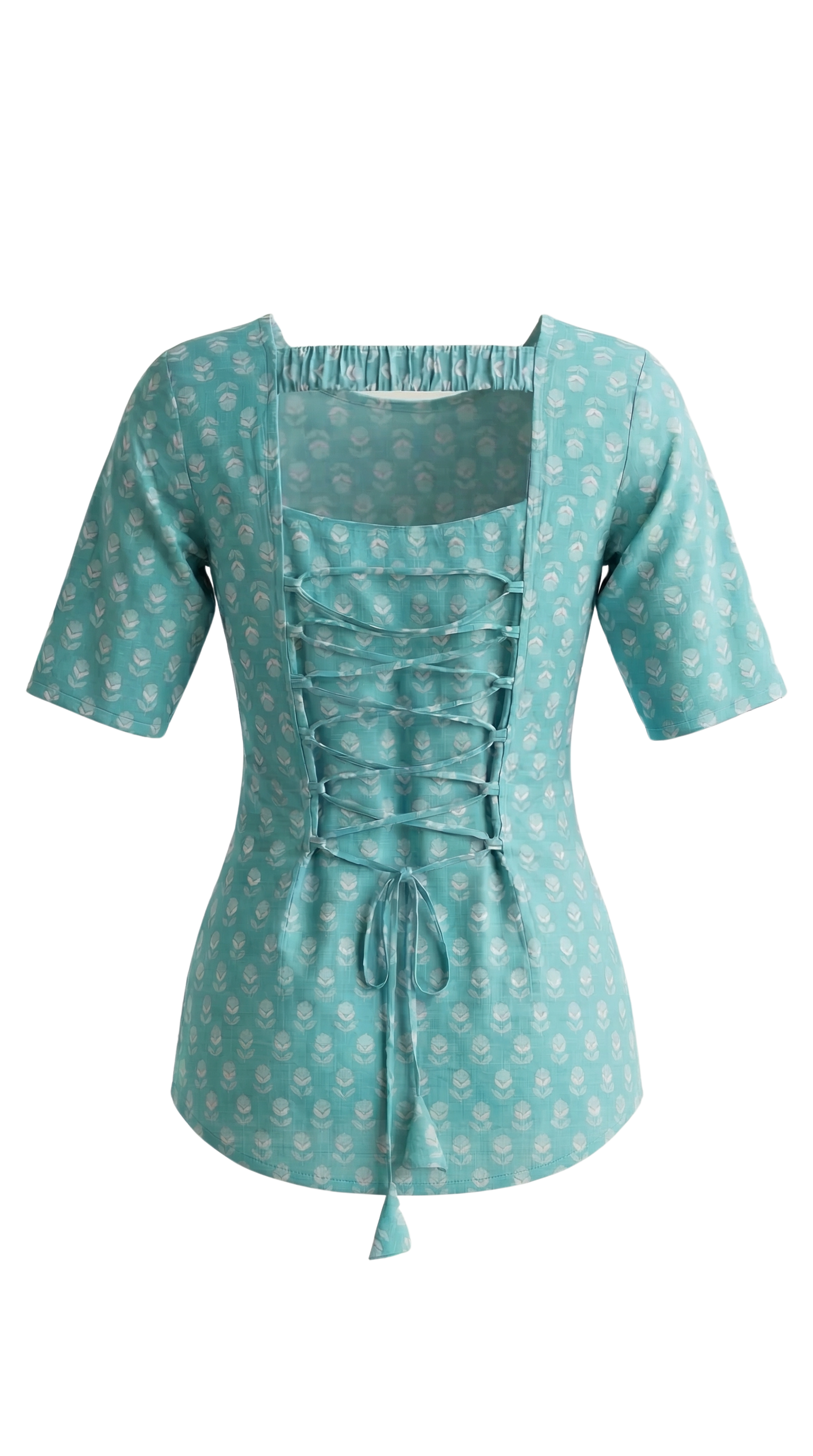 Cyan kurti