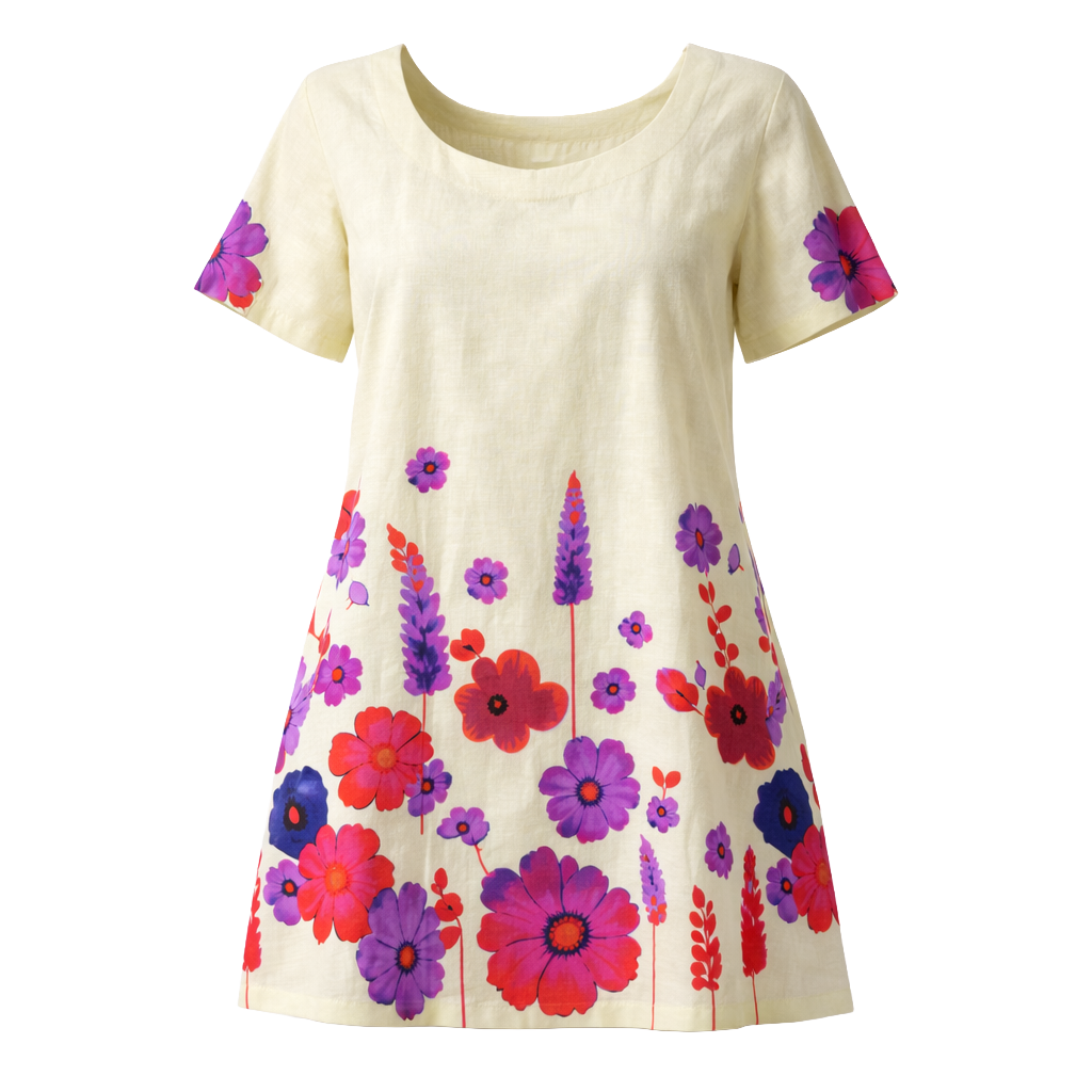 cream kurti