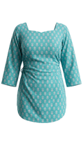 Cyan kurti