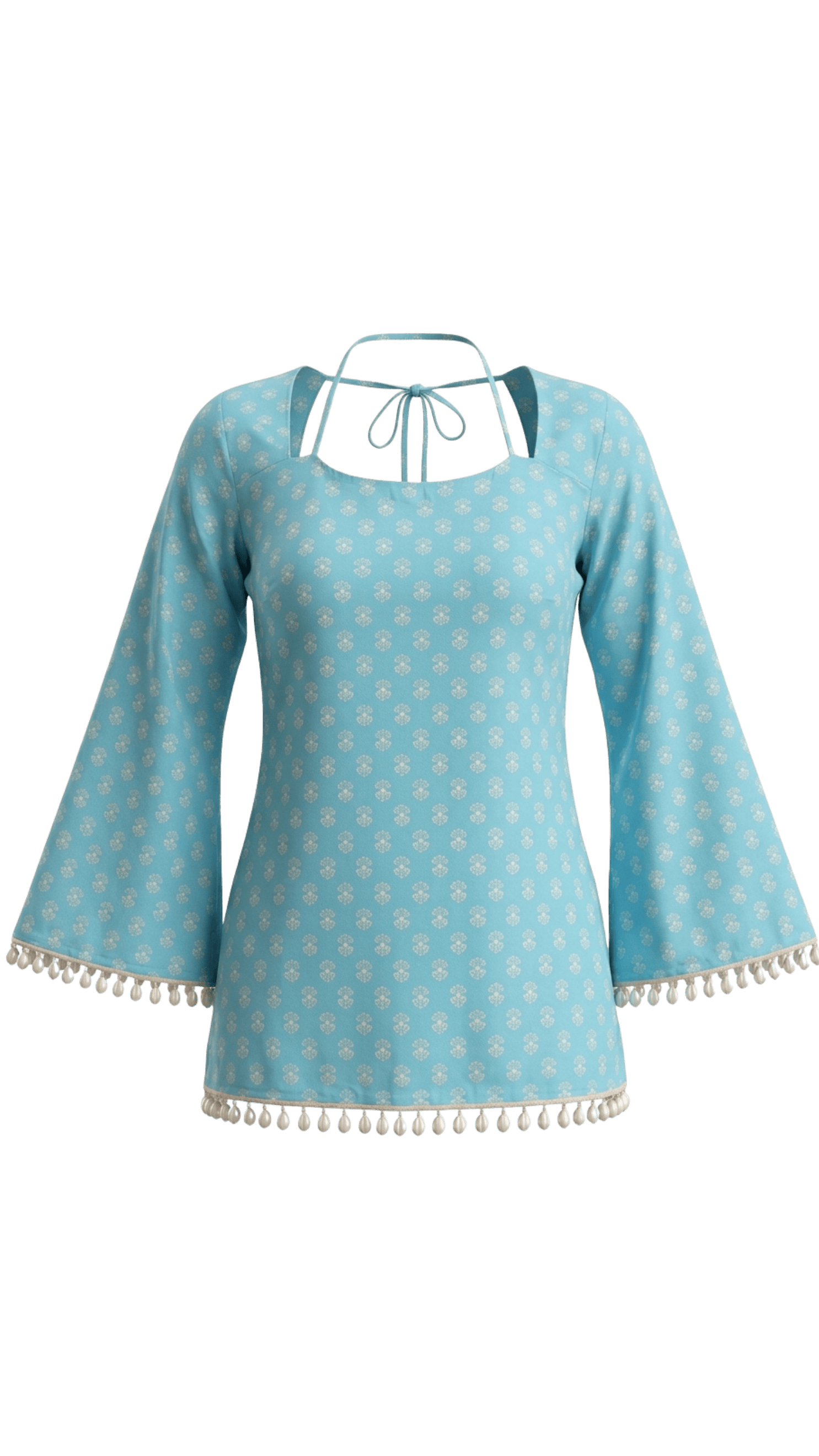 Cyan kurti