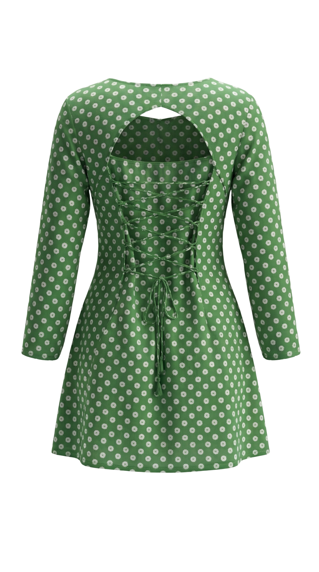 convertable green kurti