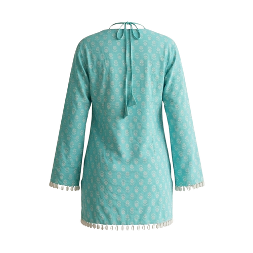 Cyan kurti